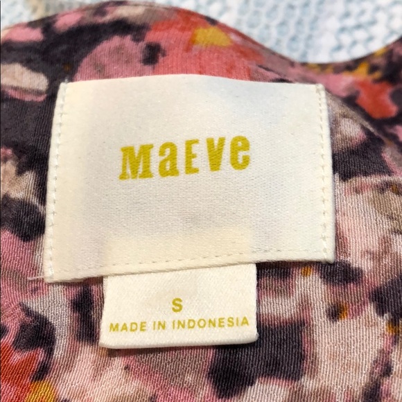 Anthropologie Cold Shoulder Floral Top - Picture 4 of 6